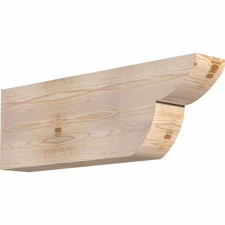 Ekena Millwork Crestline Smooth Rafter Tail, Douglas Fir, 5 1/2"W x 12"H x 36"L RFT06X12X36CRE00SDF